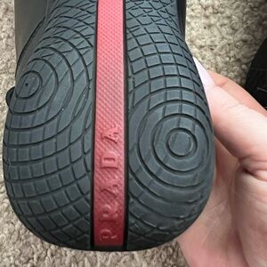 PRADA 4464 CALZATURE DONNA IN PELLE SIZE, EUR 36,5 US 5 Black